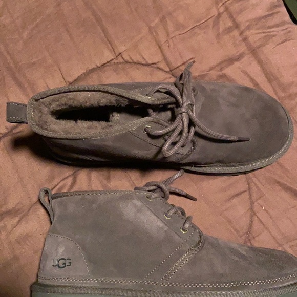 PERFECT FOR CHRISTMAS GIFT!   Men’s Laced Boots by UGG Brand.  NWOT! main image 7